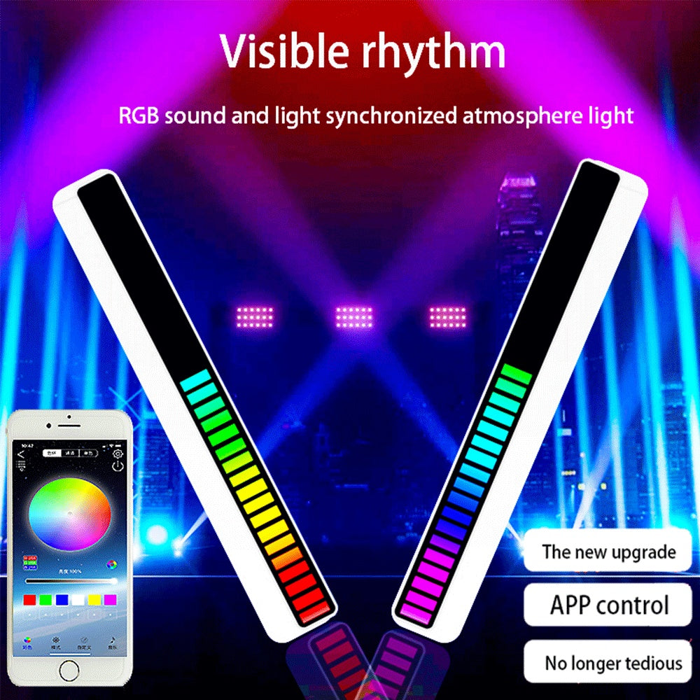 Glowchester Car Sound Control Light RGB .