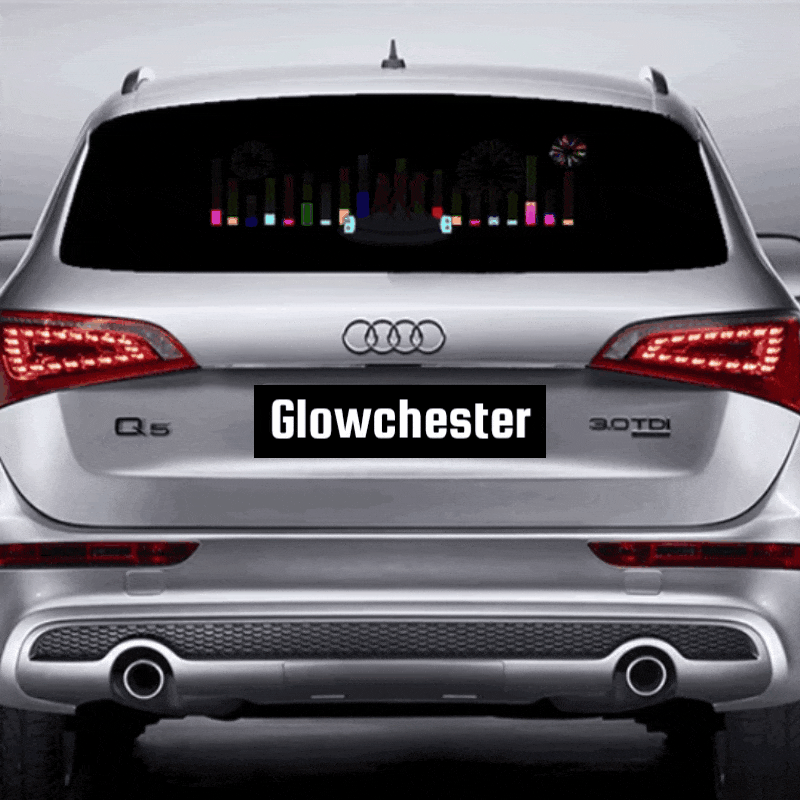 Glowchester Car music rhythm Led Lamp.