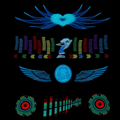 Glowchester Car music rhythm Led Lamp.