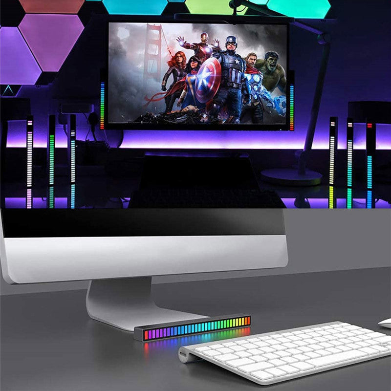 Glowchester Car Sound Control Light RGB .